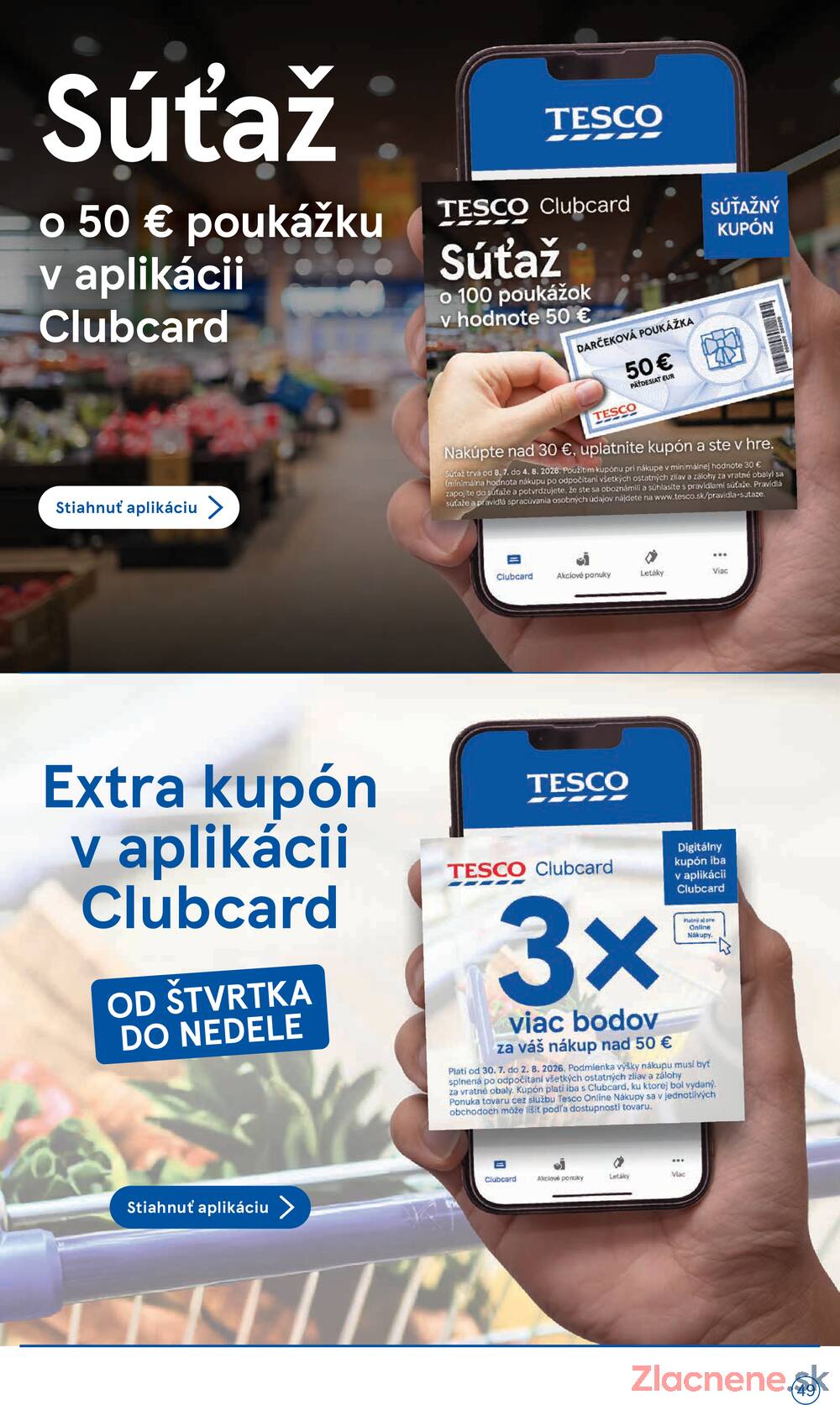 Tesco hypermarkety 29.7. - 4.8.