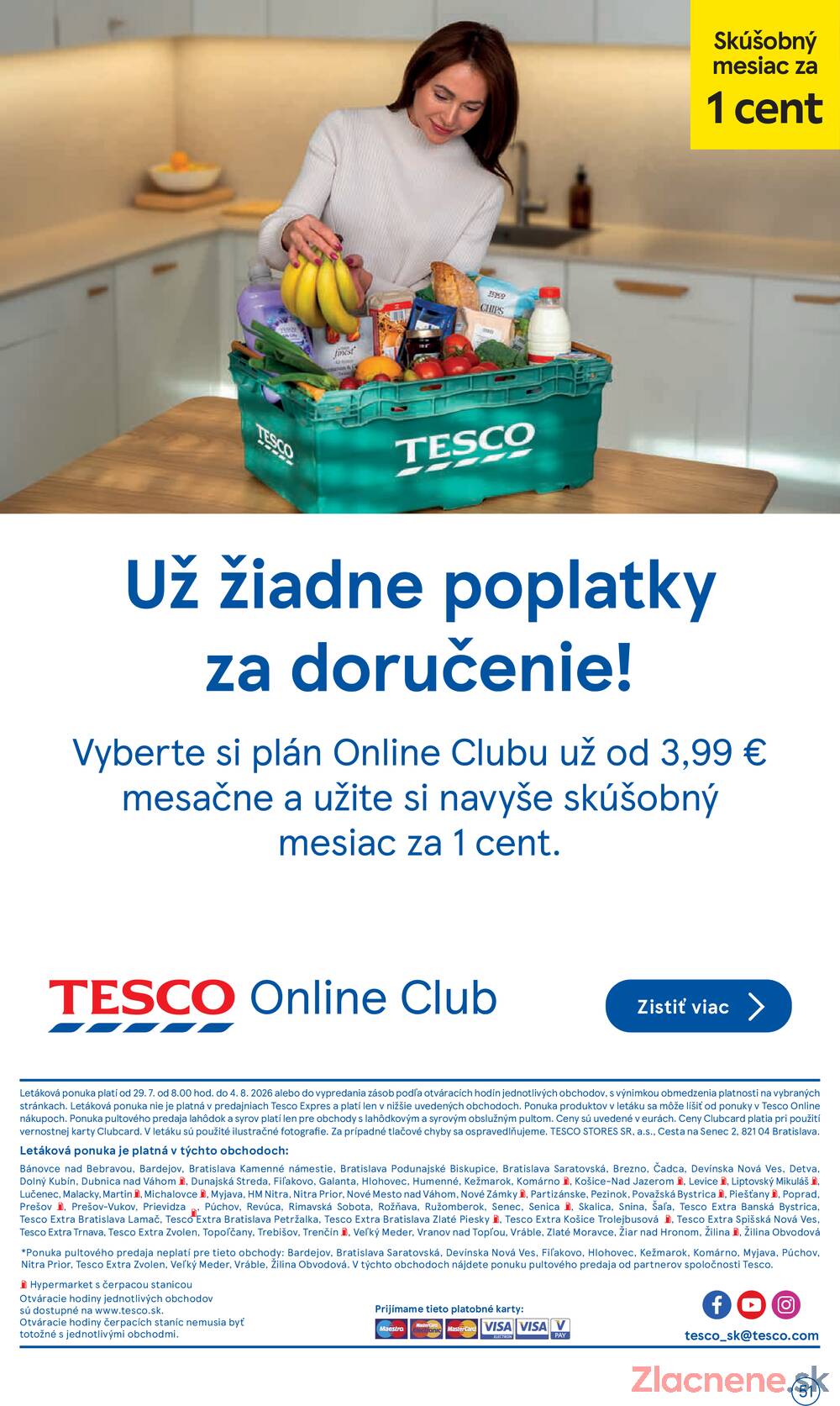 Tesco hypermarkety 29.7. - 4.8.