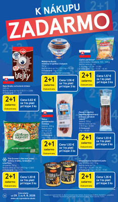 Tesco supermarkety od 29.7. do 4.8.2026
