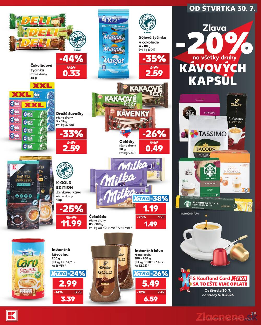 Leták Kaufland - Kaufland 30.7. - 5.8. - Kaufland Stará Ľubovňa - strana 39 Leták Kaufland - Kaufland 30.7. - 5.8. - Kaufland Stará Ľubovňa - strana 39