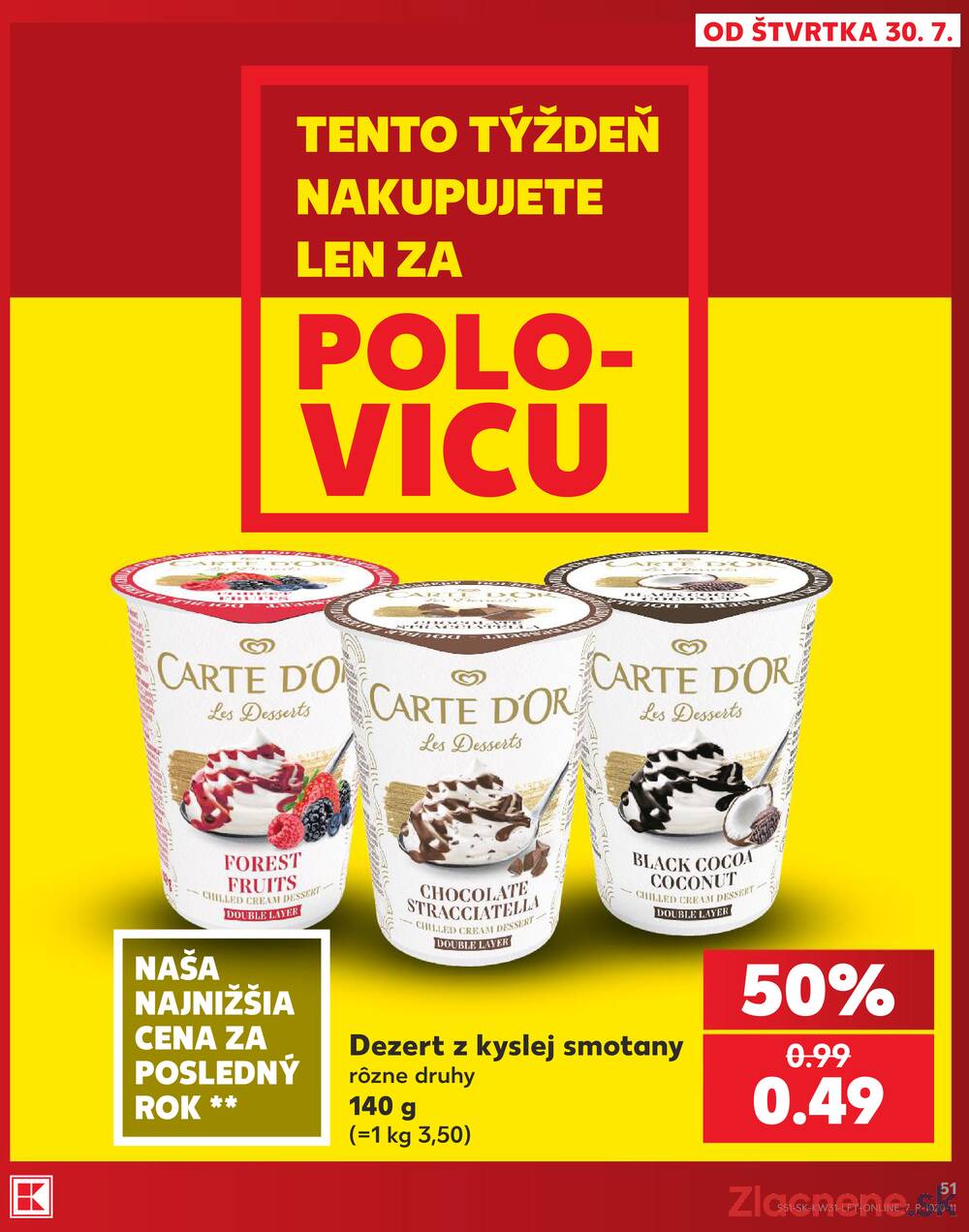 Kaufland 30.7. - 5.8. - Kaufland Trebišov