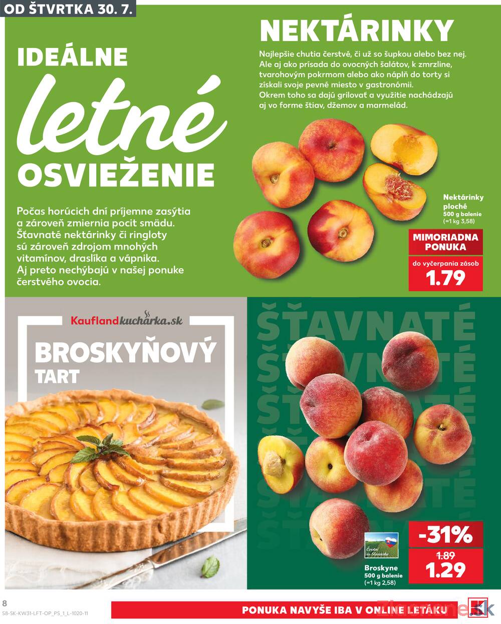 Leták Kaufland - Kaufland 30.7. - 5.8. - Kaufland Dolný Kubín - strana 8