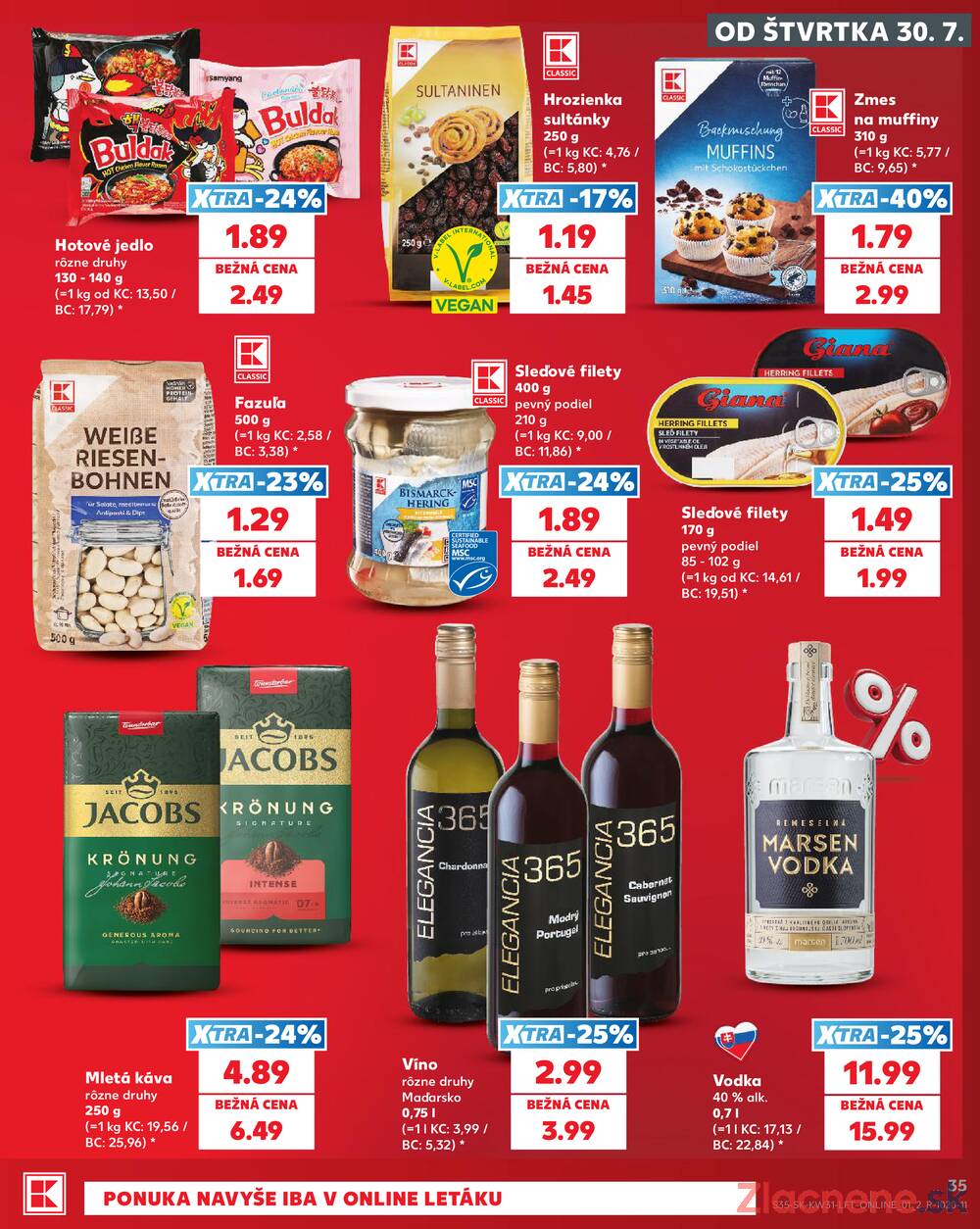 Leták Kaufland - Kaufland 30.7. - 5.8. - Kaufland Rožňava - strana 35 Leták Kaufland - Kaufland 30.7. - 5.8. - Kaufland Rožňava - strana 35