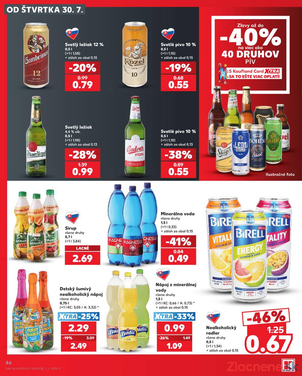 Leták Kaufland - Kaufland 30.7. - 5.8. - Kaufland Rožňava - strana 46 Leták Kaufland - Kaufland 30.7. - 5.8. - Kaufland Rožňava - strana 46