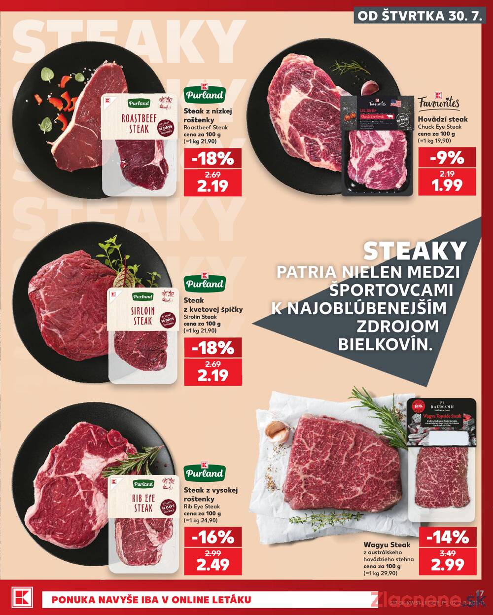 Kaufland 30.7. - 5.8. - Kaufland Piešťany