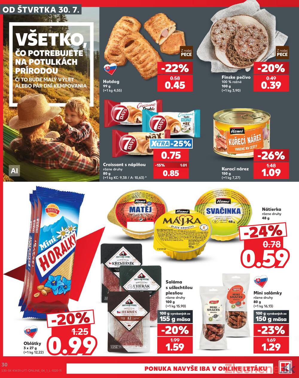 Kaufland 30.7. - 5.8. - Kaufland Piešťany