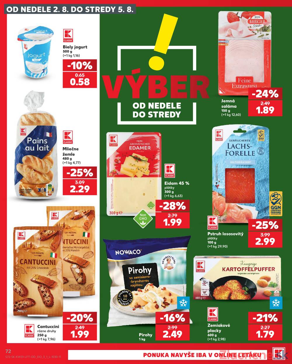 Kaufland 30.7. - 5.8. - Kaufland Piešťany