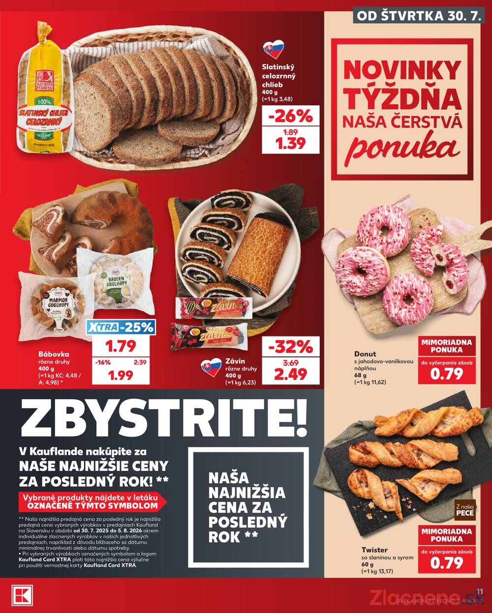 Kaufland 30.7. - 5.8. - Kaufland Trnava - Juh - Bratislavská