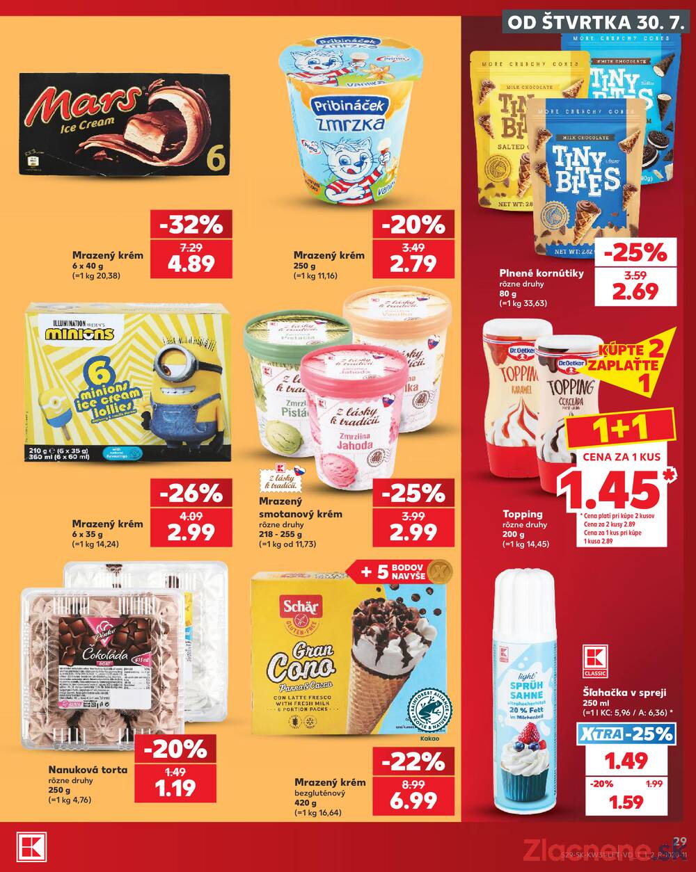 Kaufland 30.7. - 5.8. - Kaufland Trnava - Juh - Bratislavská