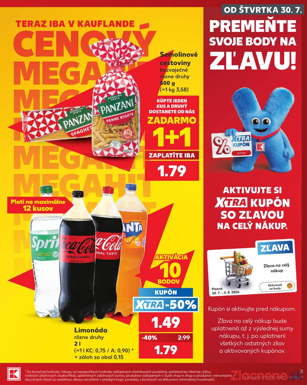 Kaufland 30.7. - 5.8. - Kaufland Liptovský Mikuláš