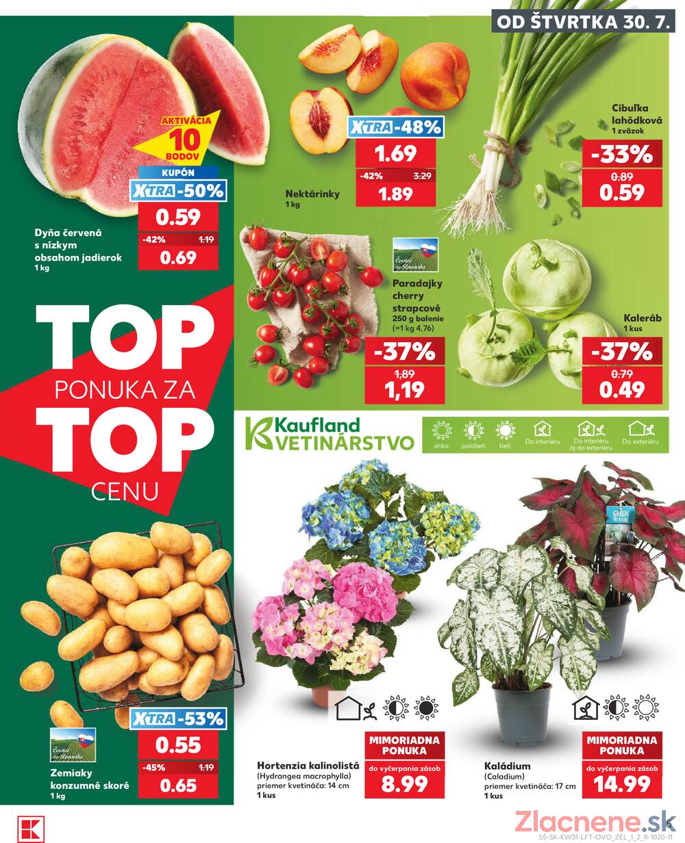 Kaufland 30.7. - 5.8. - Kaufland Liptovský Mikuláš