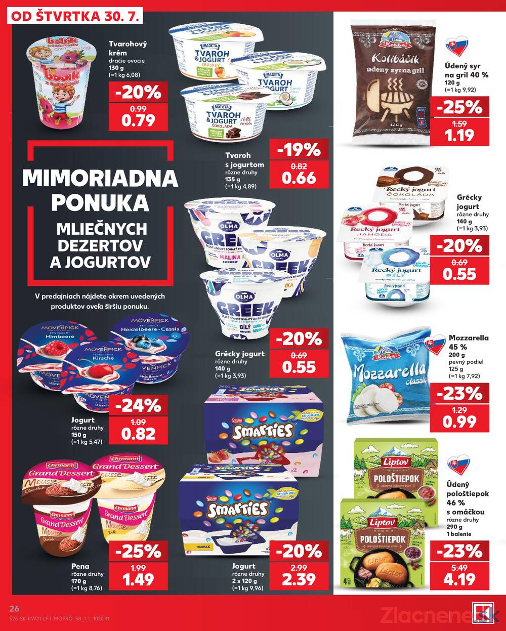 Kaufland 30.7. - 5.8. - Kaufland Liptovský Mikuláš