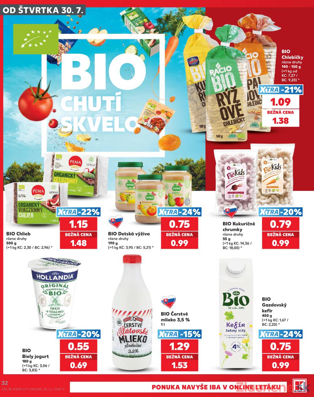 Kaufland 30.7. - 5.8. - Kaufland Liptovský Mikuláš