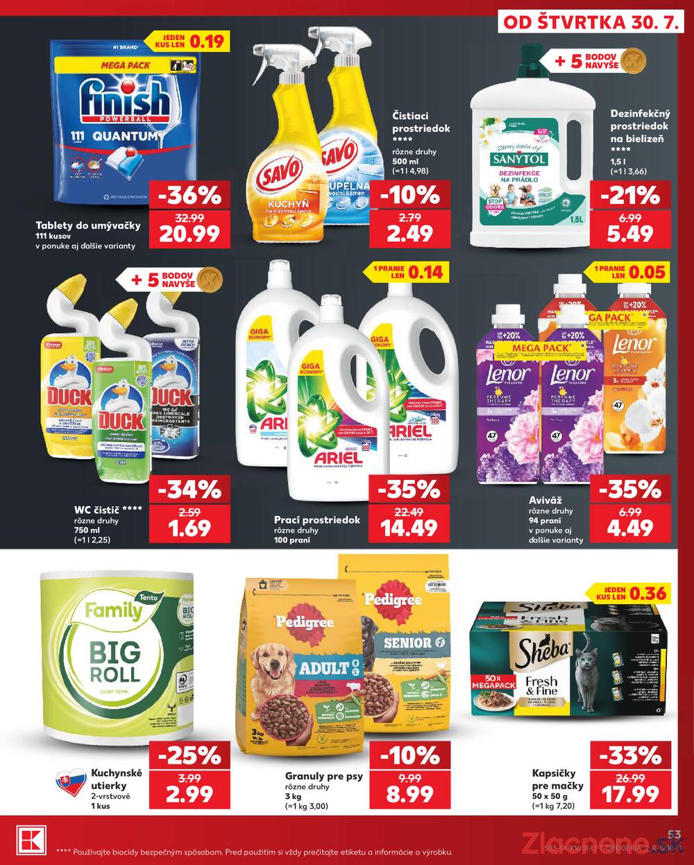 Kaufland 30.7. - 5.8. - Kaufland Liptovský Mikuláš