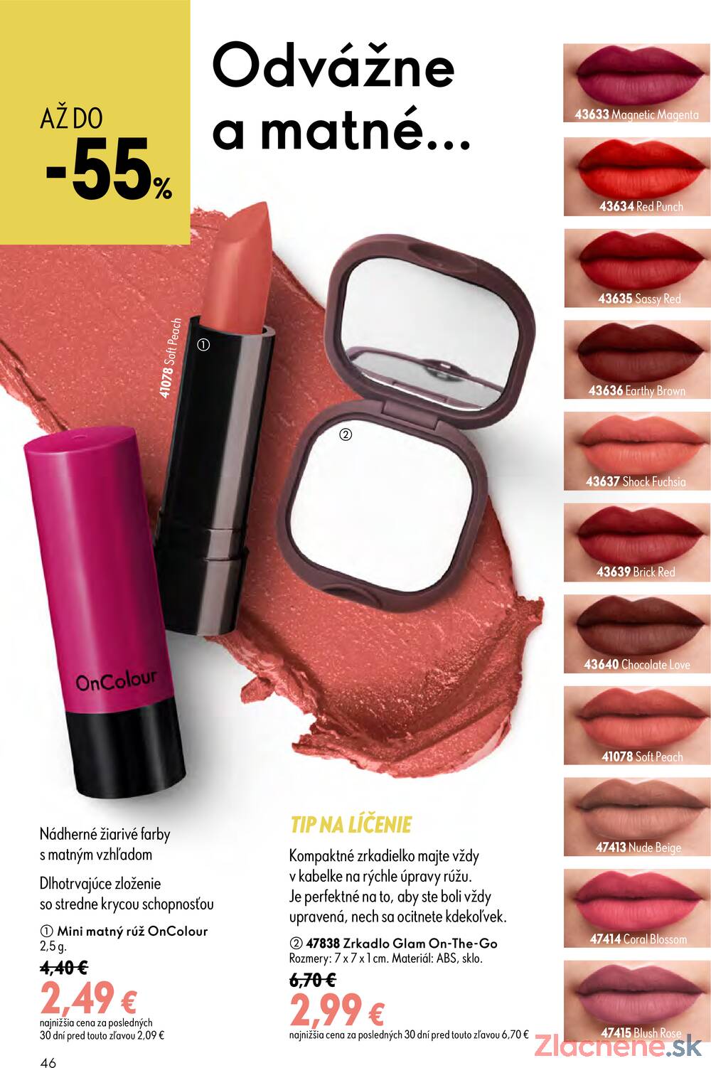 Oriflame do 18.8.