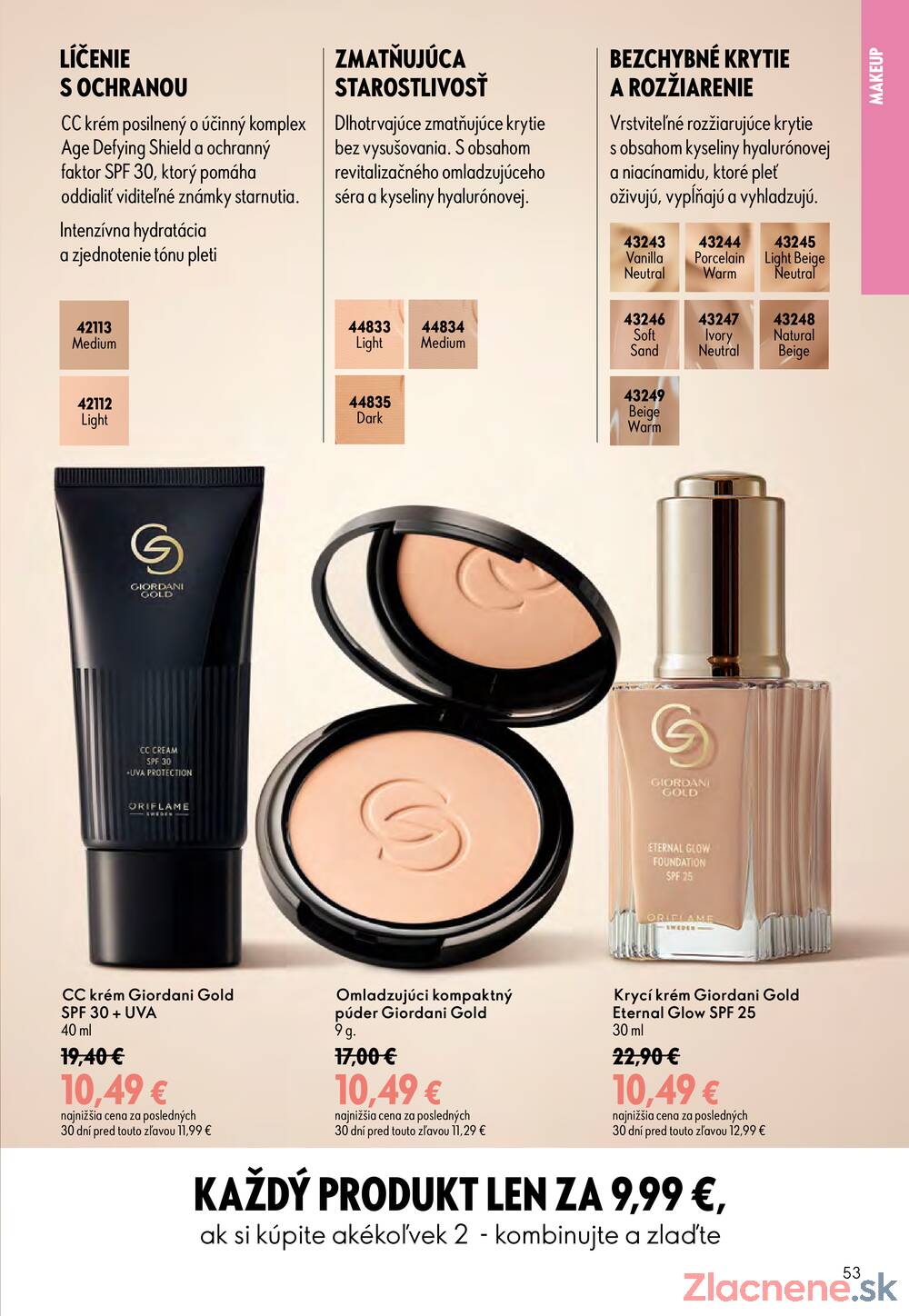 Oriflame do 18.8.