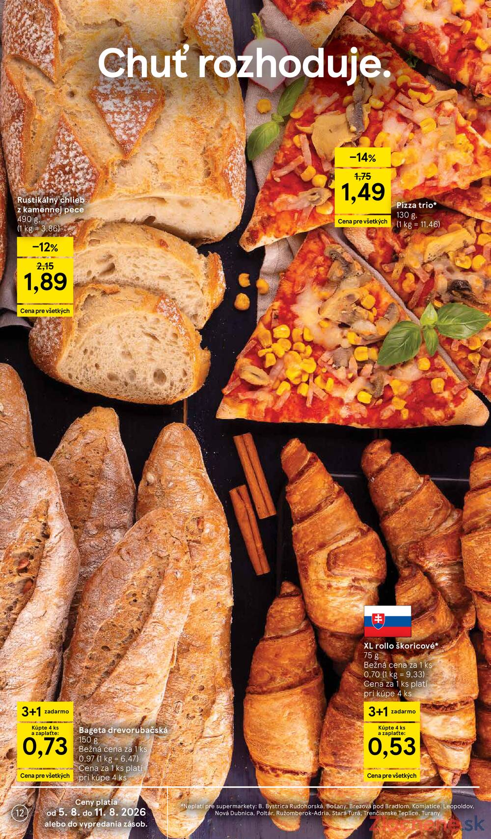 Tesco supermarkety od 5.8. do 11.8.2026