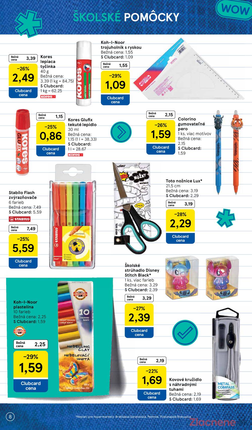 Leták Tesco - Tesco SPECIÁL hypermarkety 3.8. - 13.9. - strana 8 Leták Tesco - Tesco SPECIÁL hypermarkety 3.8. - 13.9. - strana 8