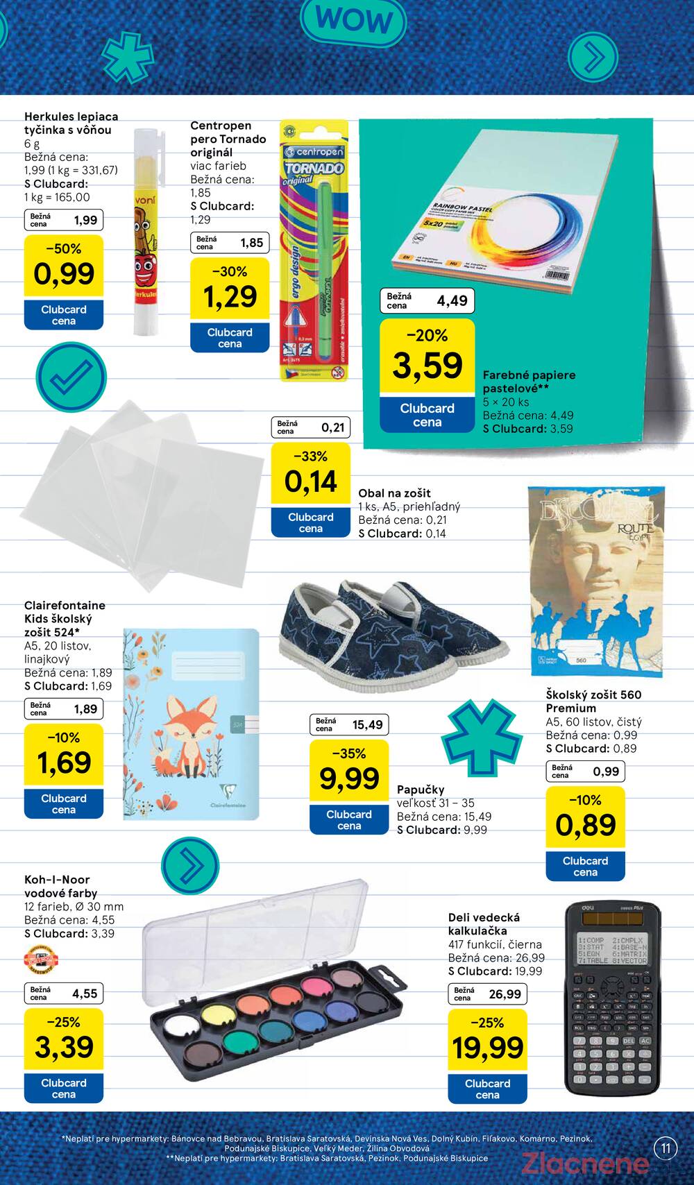 Tesco SPECIÁL hypermarkety 3.8. - 13.9.