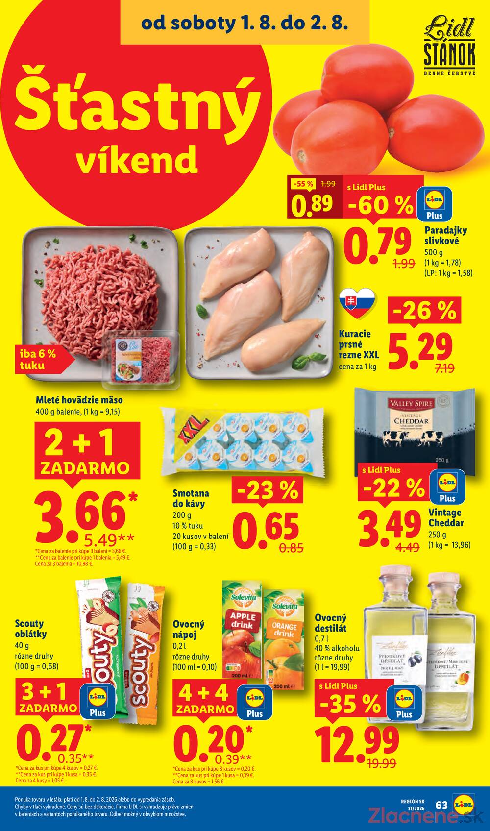 Lidl Štvrtek do 2.8.