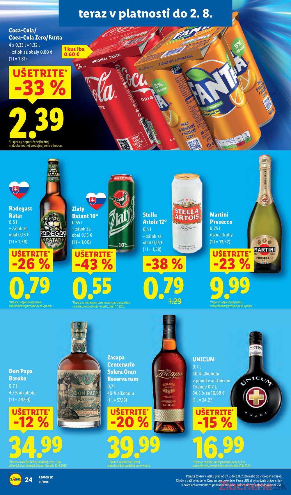 Lidl Štvrtek do 2.8.