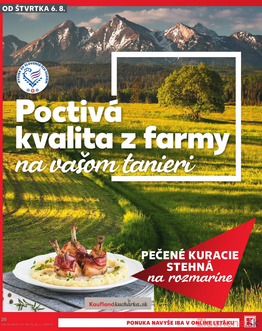 Kaufland 6.8. - 12.8. - Kaufland Púchov