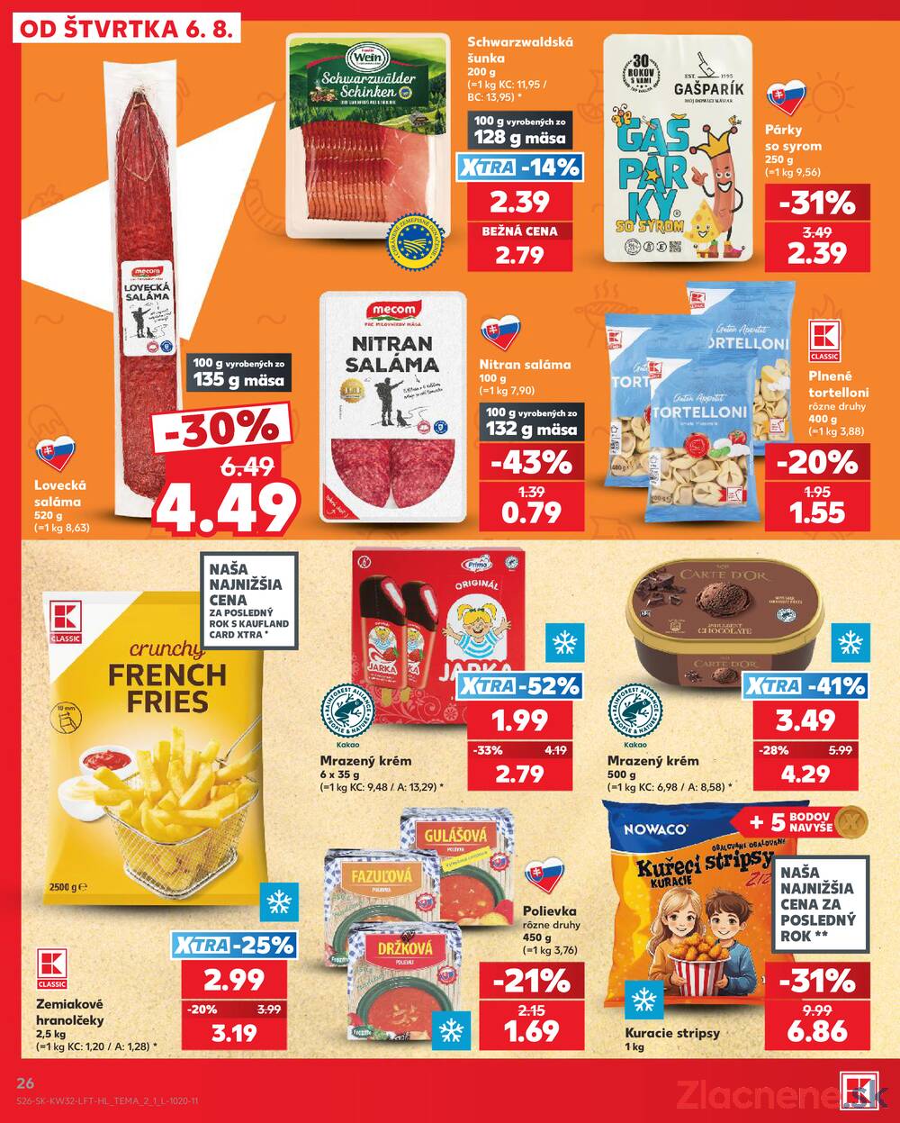 Kaufland 6.8. - 12.8. - Kaufland Púchov