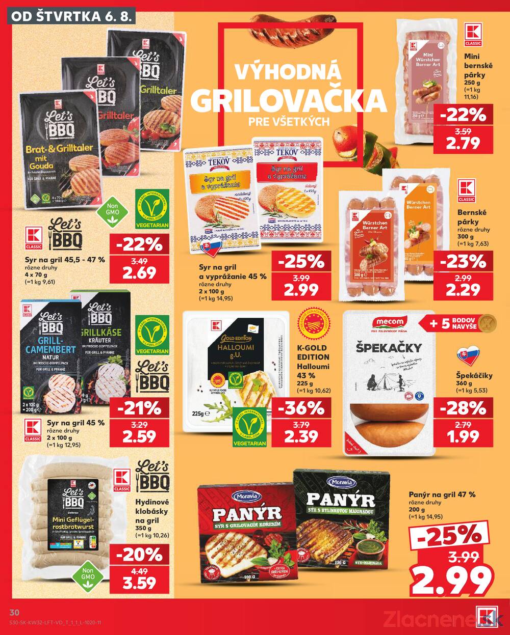 Kaufland 6.8. - 12.8. - Kaufland Rožňava