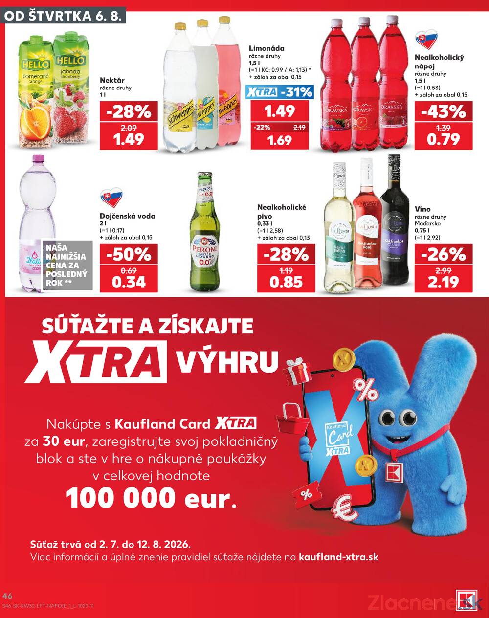 Kaufland 6.8. - 12.8. - Kaufland Rožňava