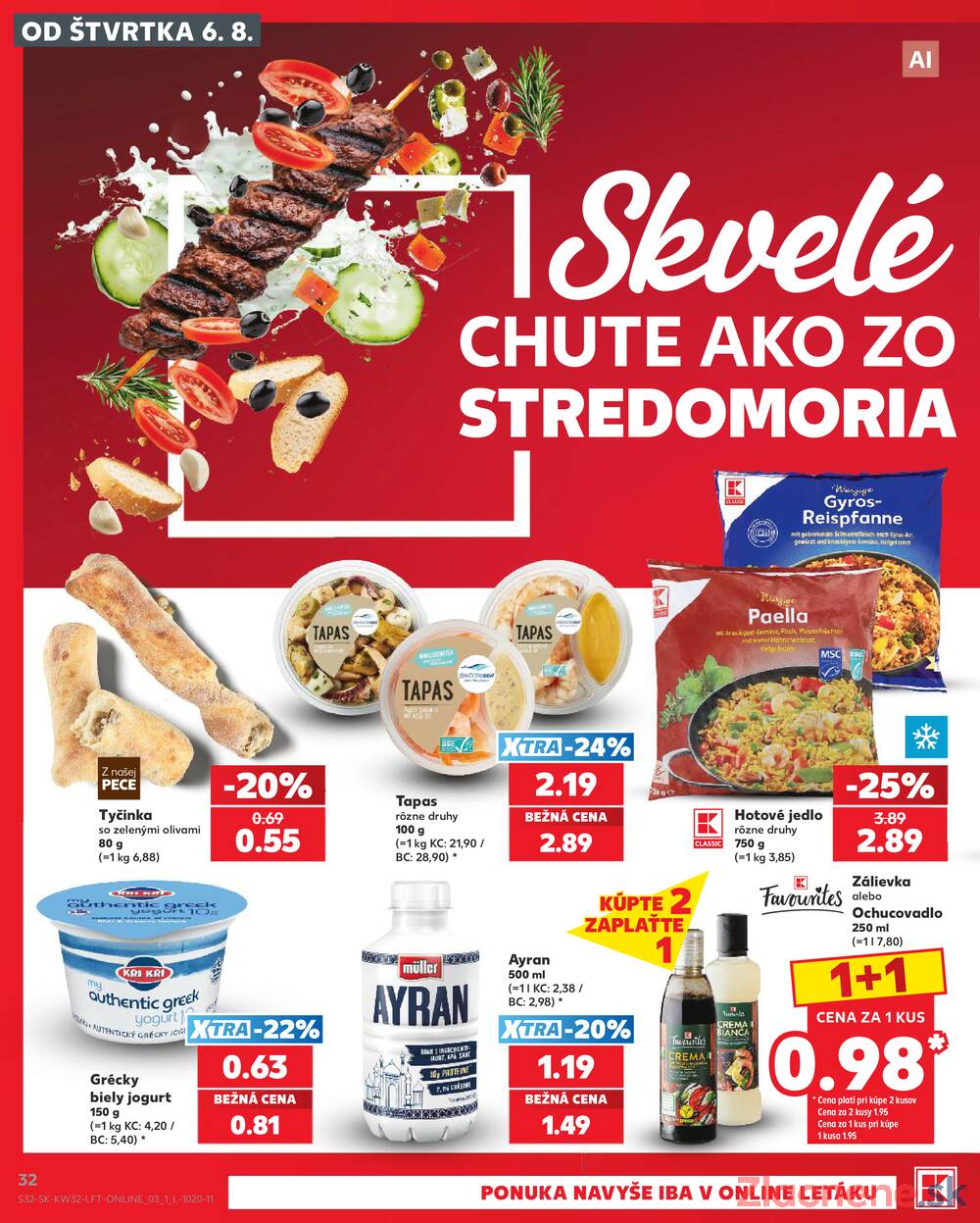 Kaufland 6.8. - 12.8. - Kaufland Poprad - Jiřího Wolkera