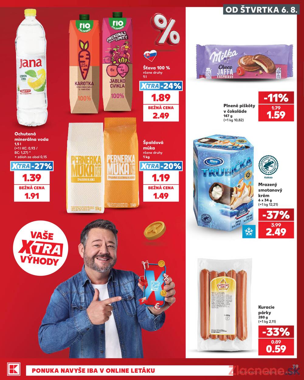 Kaufland 6.8. - 12.8. - Kaufland Poprad - Jiřího Wolkera