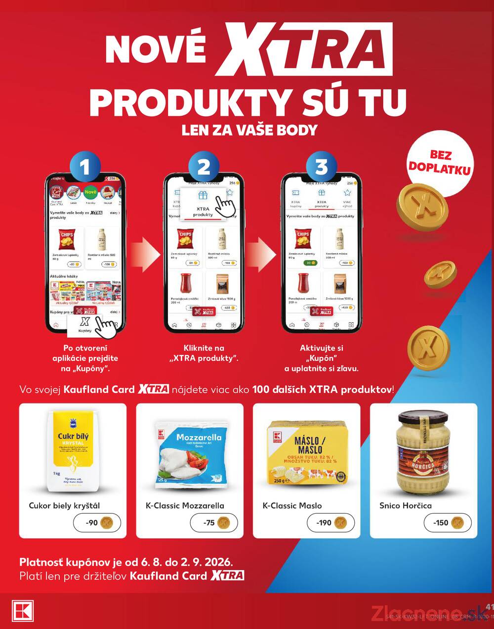 Kaufland 6.8. - 12.8. - Kaufland Poprad - Jiřího Wolkera