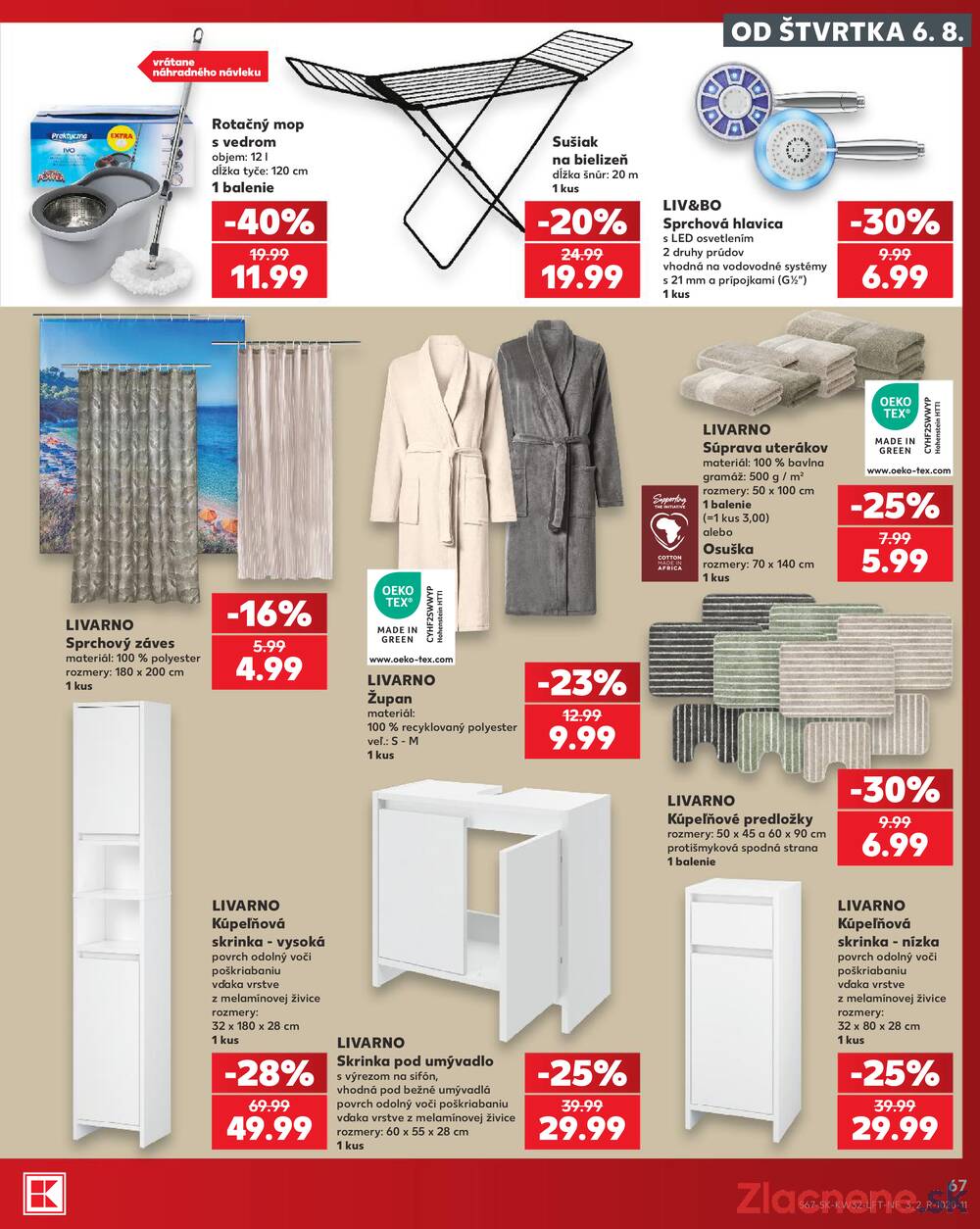 Kaufland 6.8. - 12.8. - Kaufland Poprad - Jiřího Wolkera