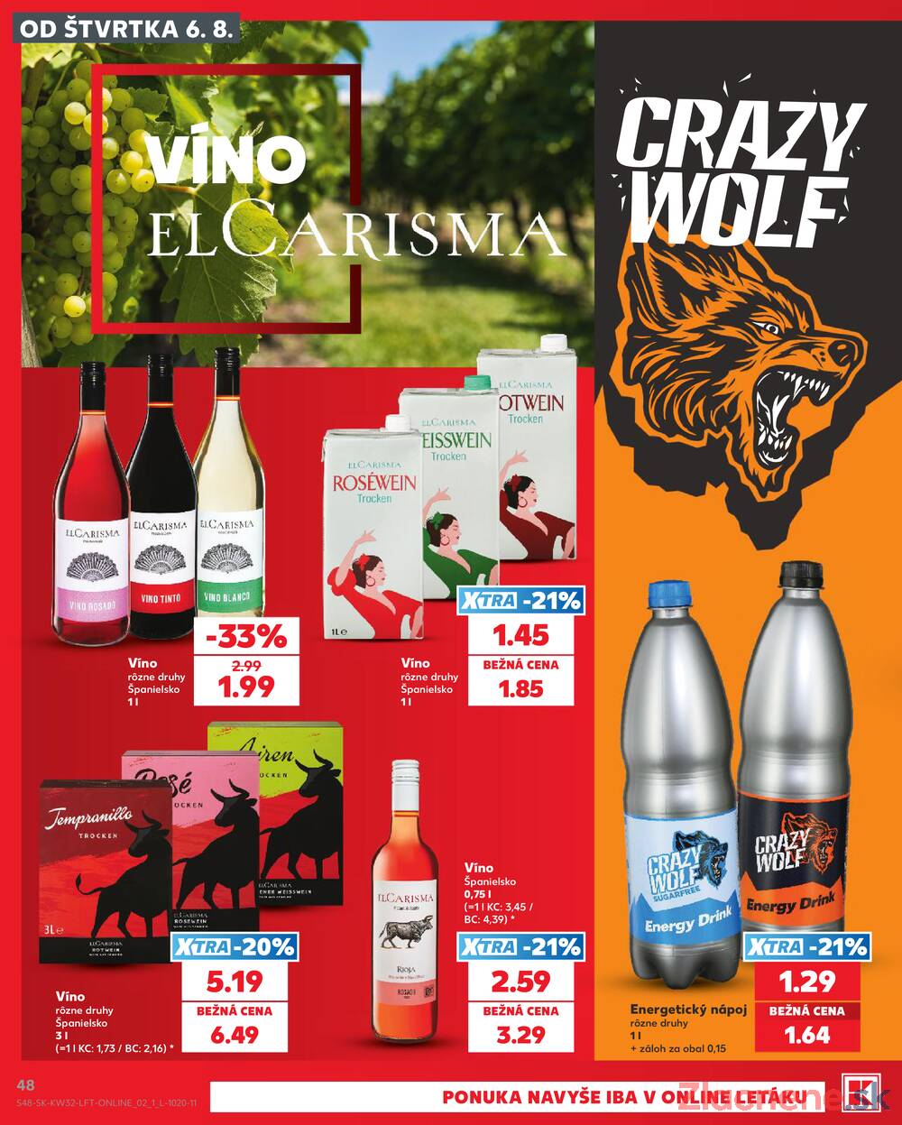 Kaufland 6.8. - 12.8. - Kaufland Bratislava - Petržalka