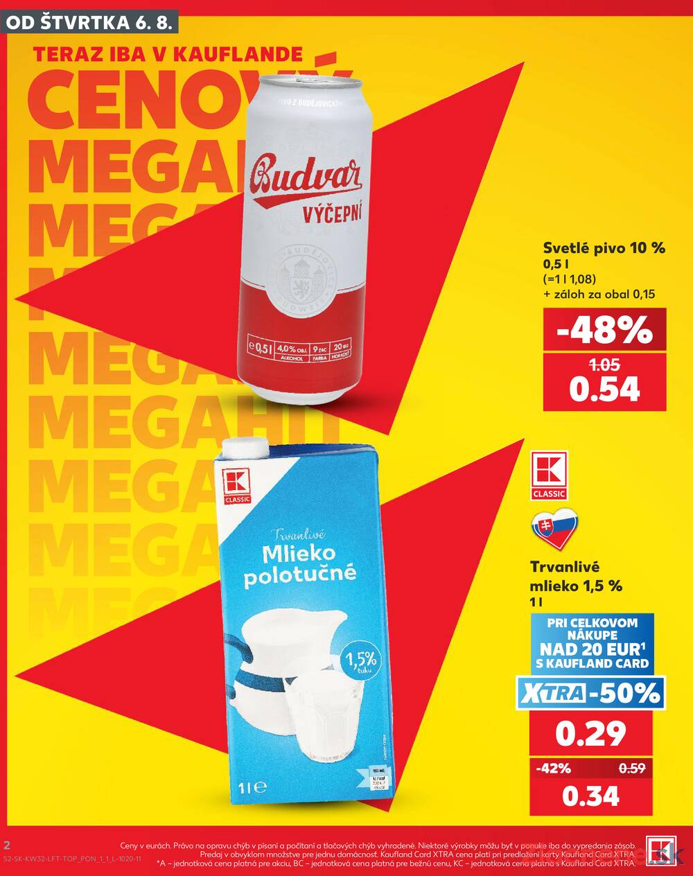 Leták Kaufland - Kaufland 6.8. - 12.8. - Kaufland Bratislava Danubia – Panónska cesta - strana 2