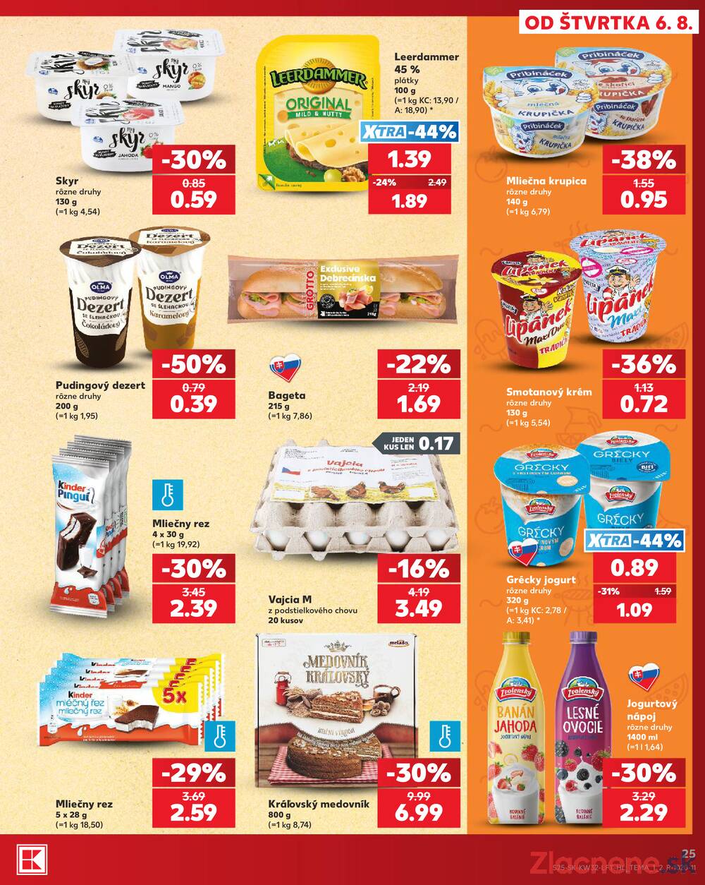 Kaufland 6.8. - 12.8. - Kaufland Trnava - Juh - Bratislavská