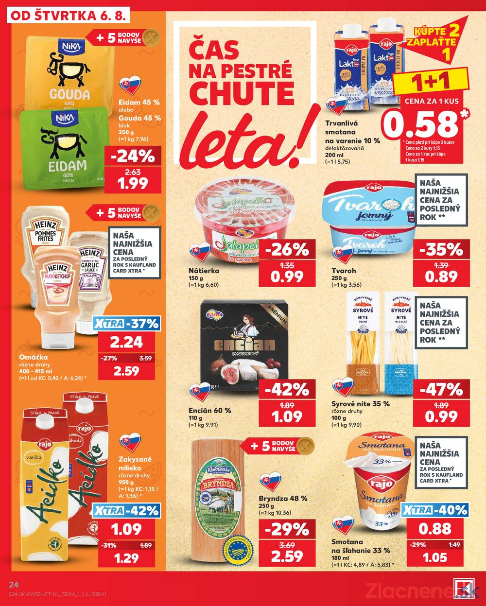 Kaufland 6.8. - 12.8. - Kaufland Trnava - Nová ul.