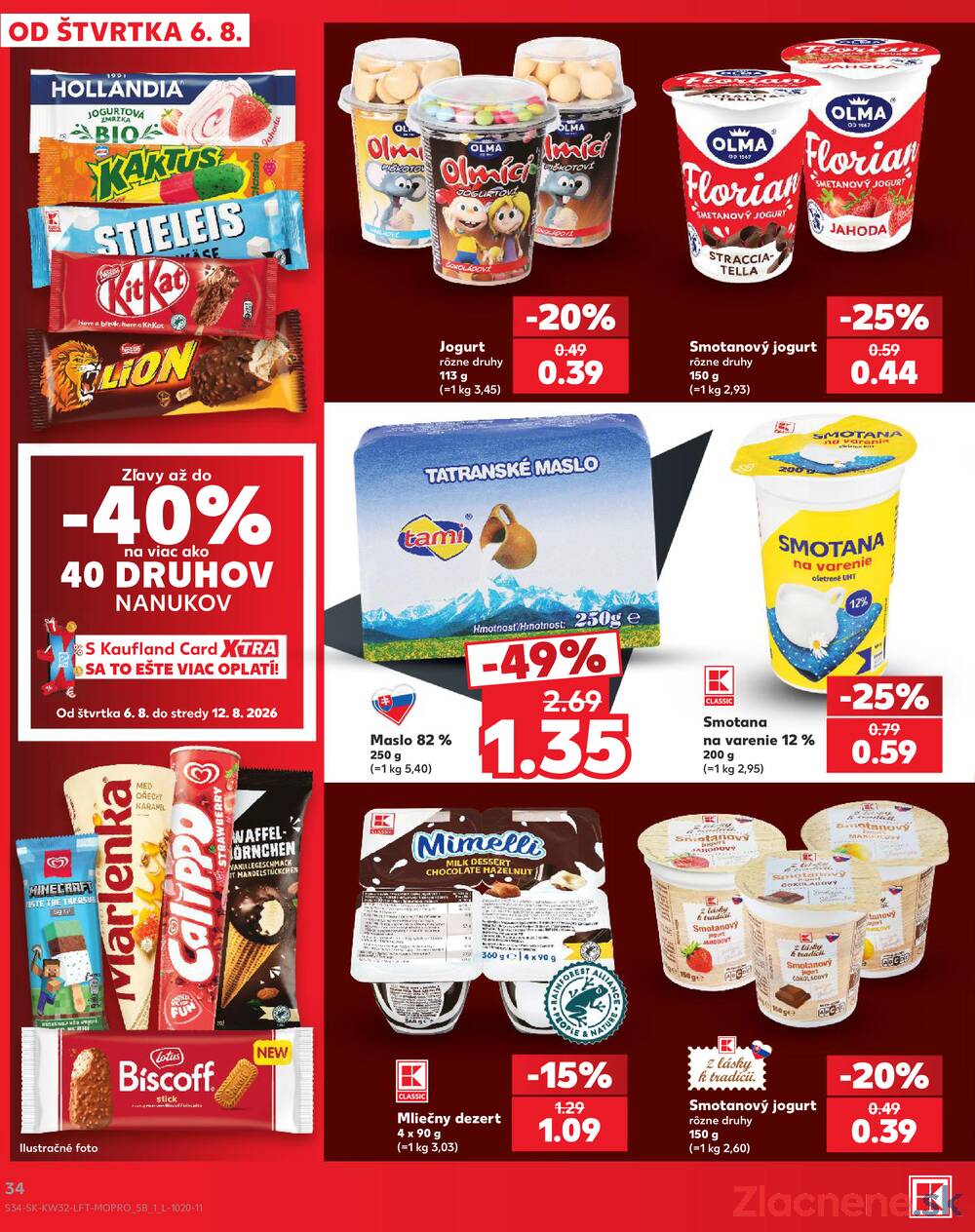 Kaufland 6.8. - 12.8. - Kaufland Trnava - Nová ul.