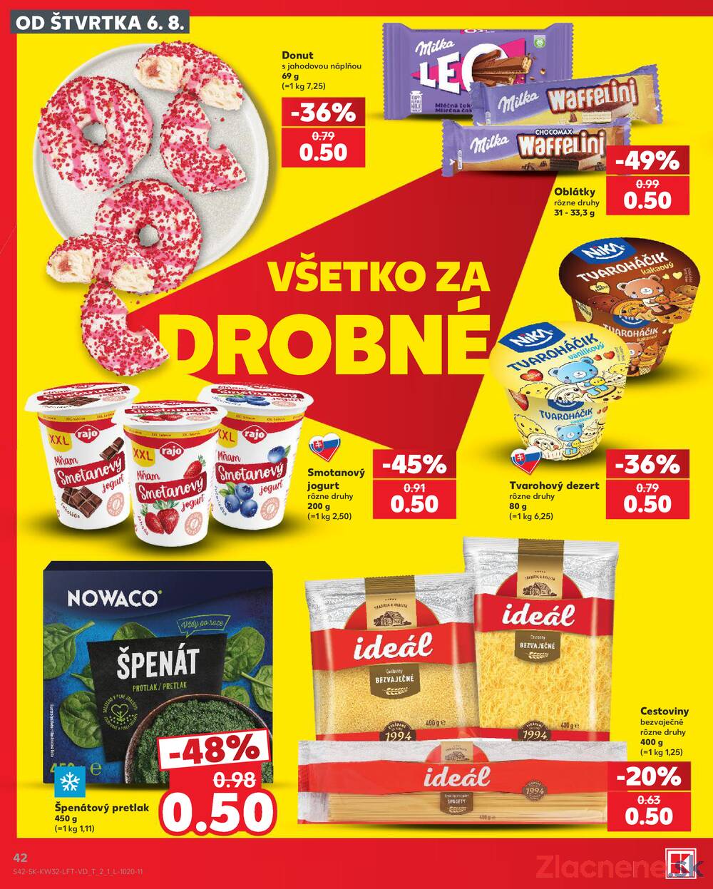 Kaufland 6.8. - 12.8. - Kaufland Trnava - Nová ul.