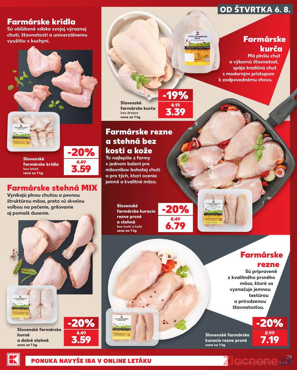 Kaufland 6.8. - 12.8. - Kaufland Liptovský Mikuláš