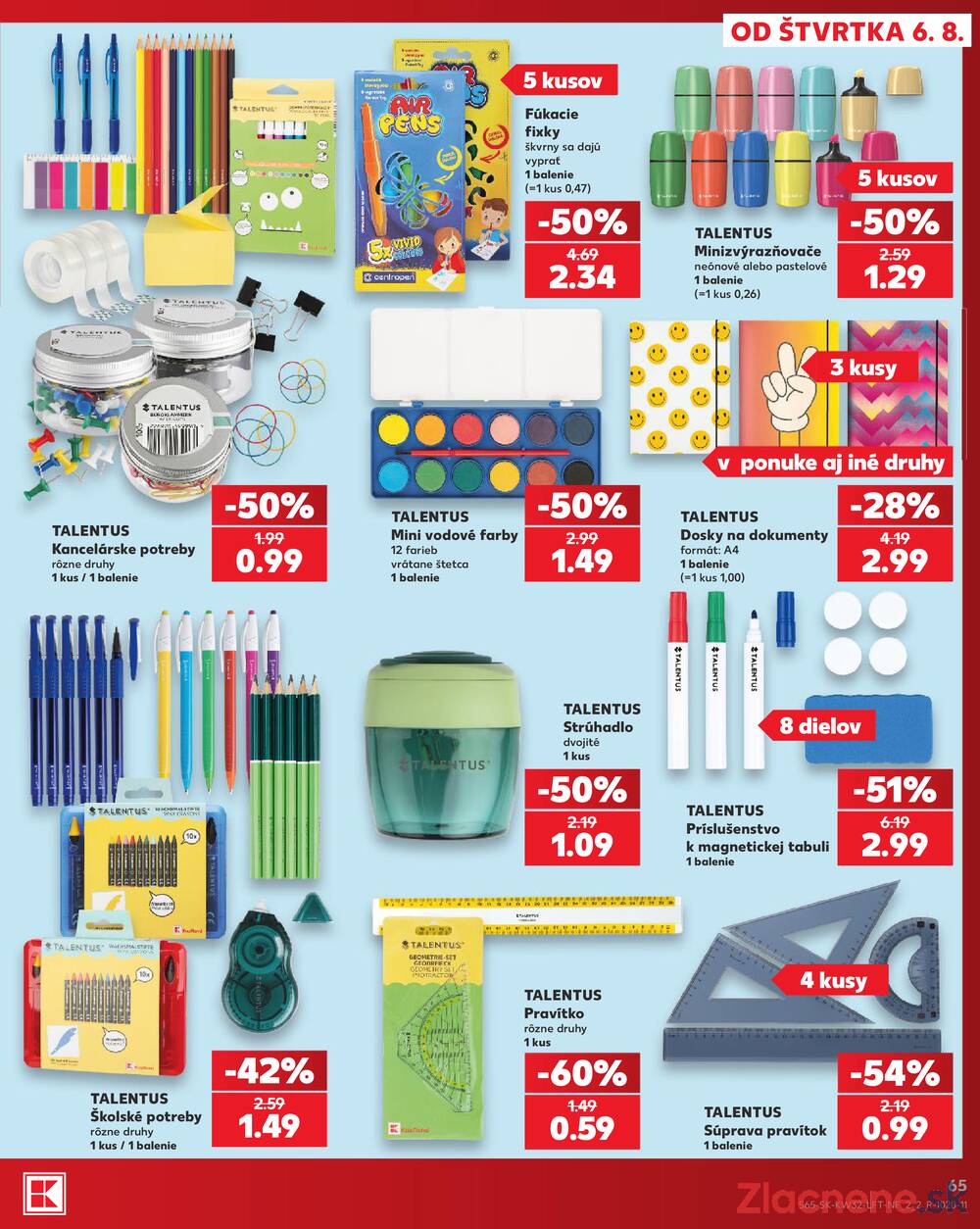 Kaufland 6.8. - 12.8. - Kaufland Ružomberok