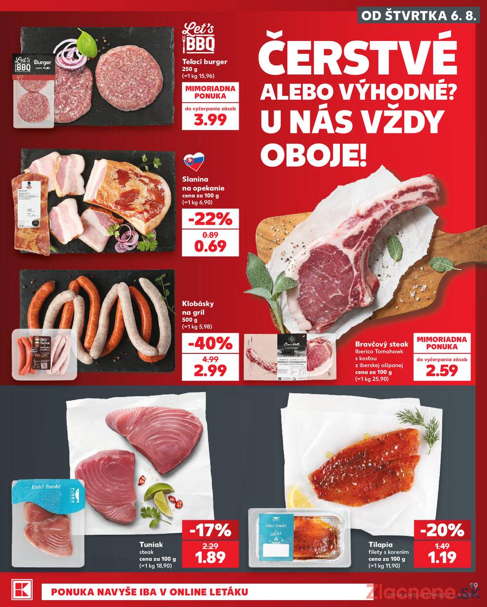 Kaufland 6.8. - 12.8. - Kaufland Považská Bystrica - Centrum