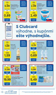 Tesco supermarkety od 12.8. do 18.8.2026