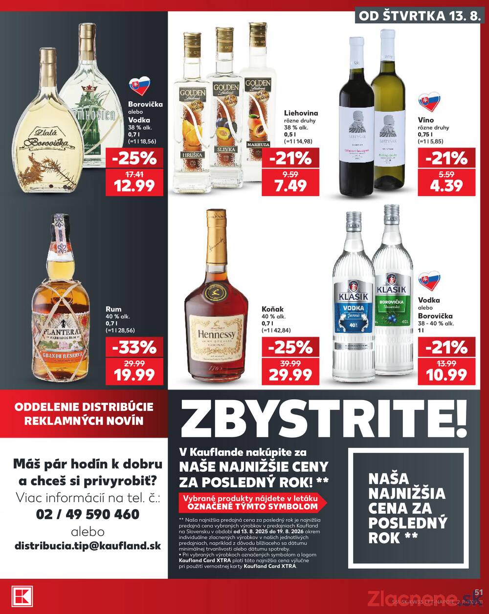 Kaufland 13.8. - 19.8. - Kaufland Tvrdošín