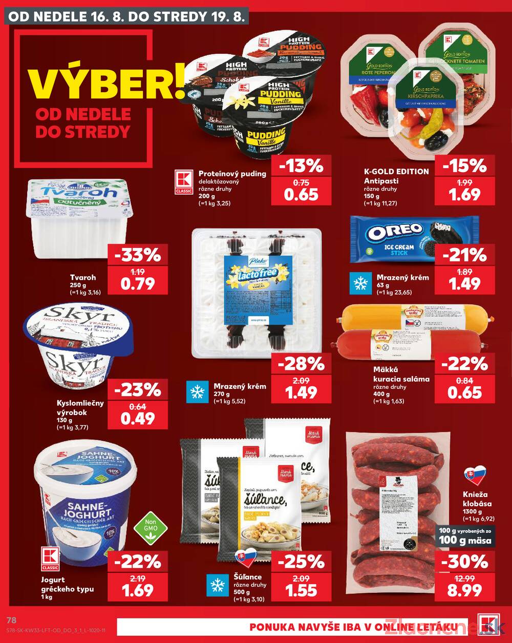 Kaufland 13.8. - 19.8. - Kaufland Detva