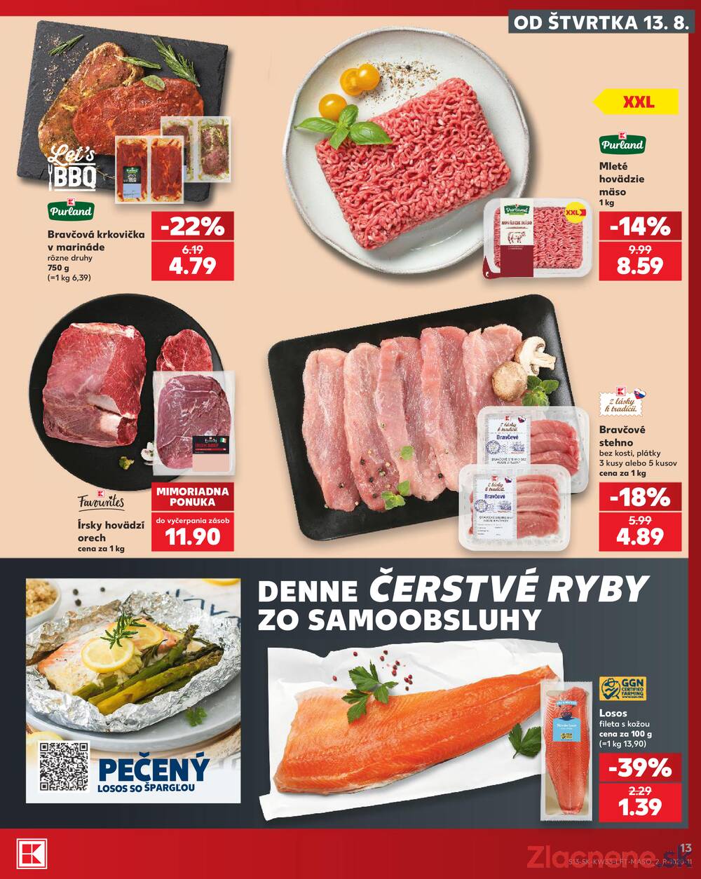 Leták Kaufland - Kaufland 13.8. - 19.8. - Kaufland Púchov - strana 13 Leták Kaufland - Kaufland 13.8. - 19.8. - Kaufland Púchov - strana 13