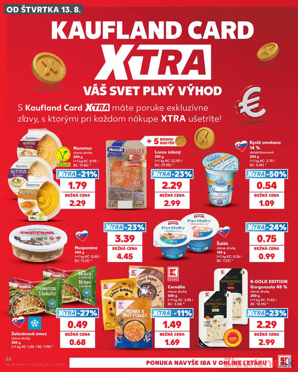 Kaufland 13.8. - 19.8. - Kaufland Púchov