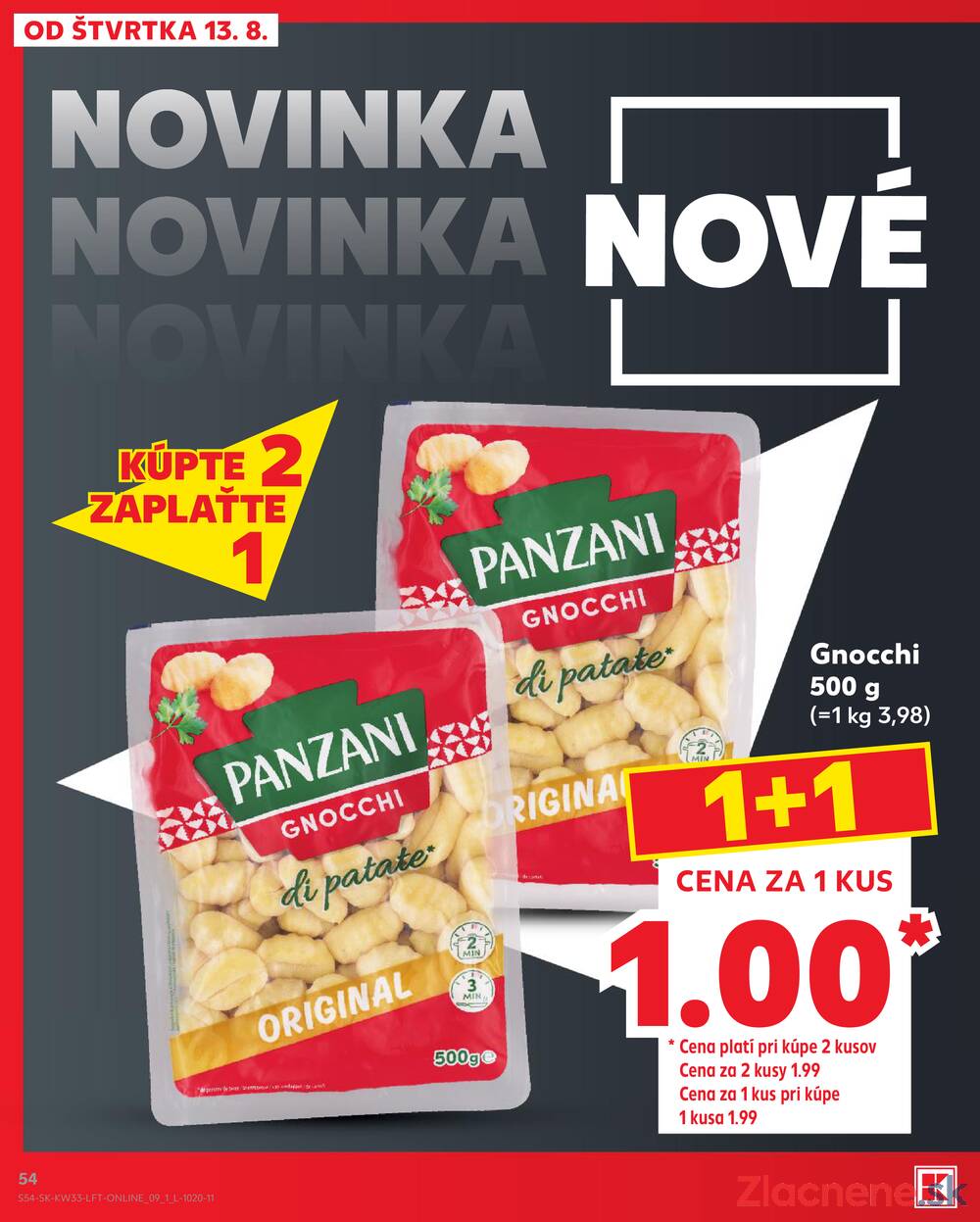 Kaufland 13.8. - 19.8. - Kaufland Poprad - Jiřího Wolkera