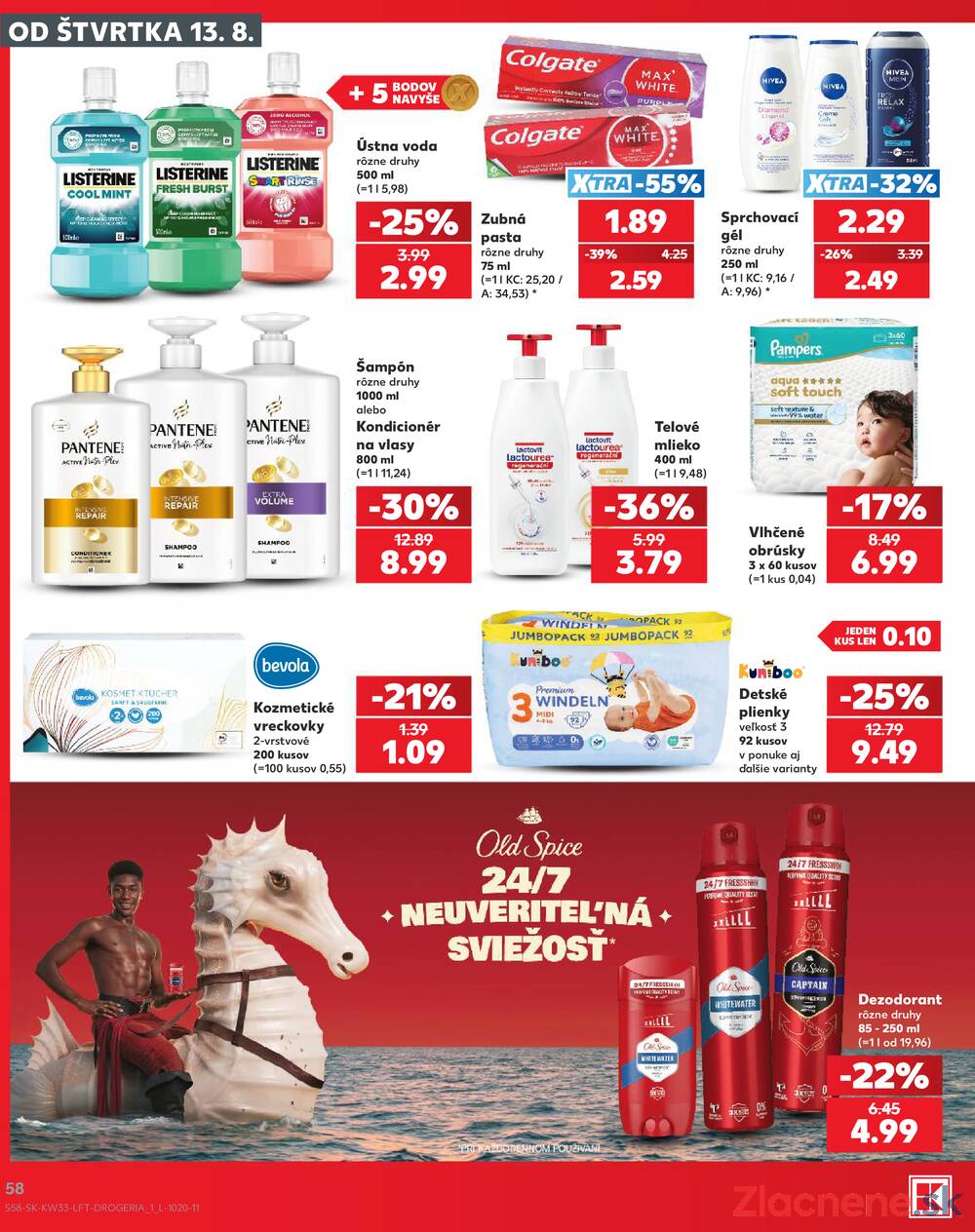 Kaufland 13.8. - 19.8. - Kaufland Poprad - Jiřího Wolkera