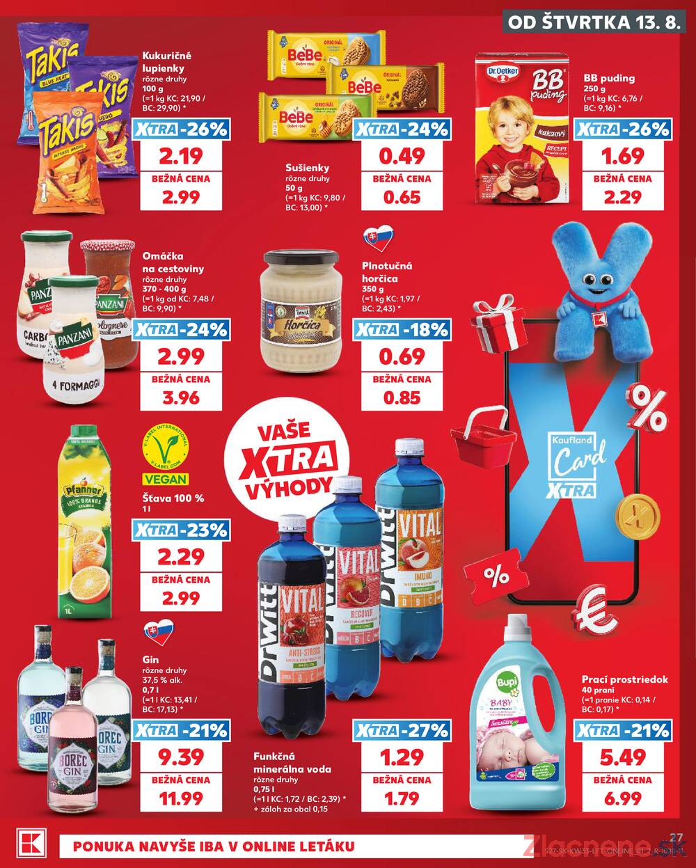 Kaufland 13.8. - 19.8. - Kaufland Svidník